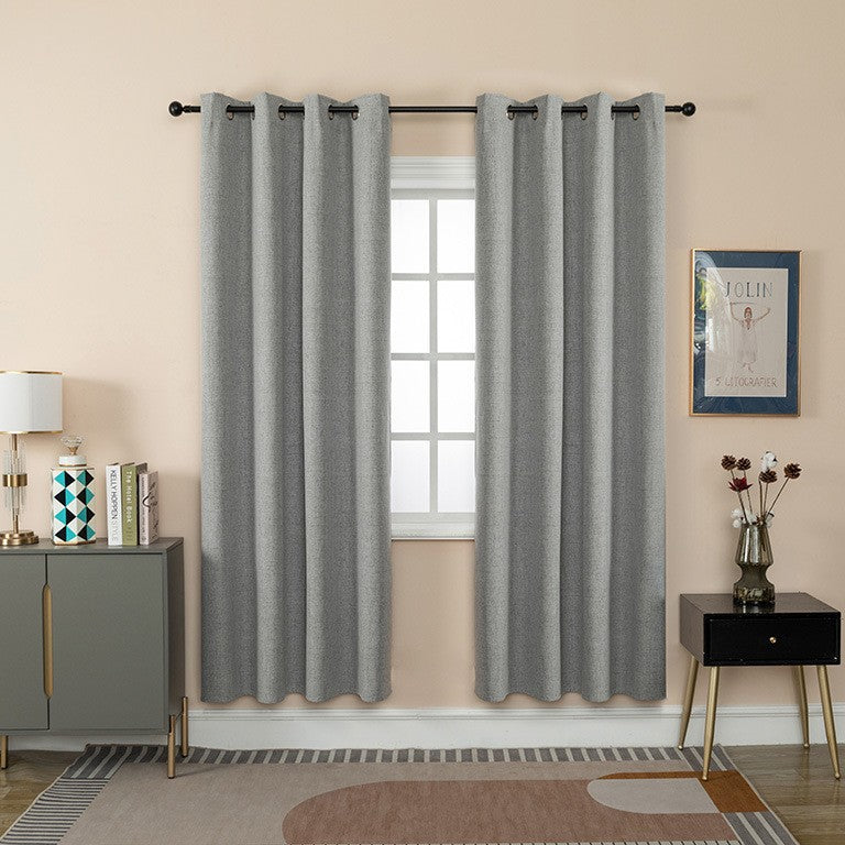 Polyester Blackout Curtain for Bedroom and Hotel