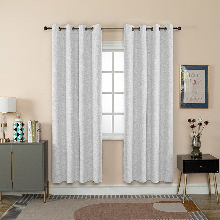 Polyester Blackout Curtain for Bedroom and Hotel